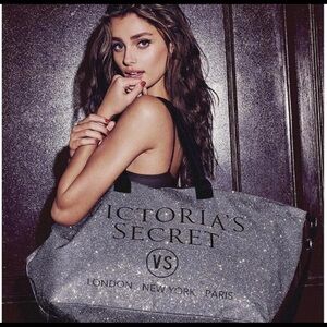 Victoria's Secret Limited Edition Weekender Glam Tote NWOT
